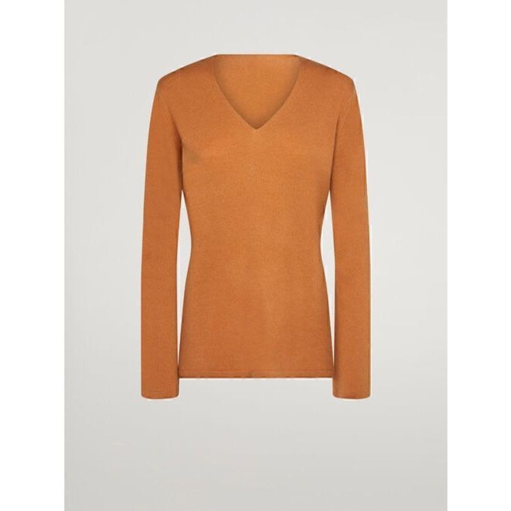 NWT Wolford 52917 Cashmere A Shape Top Long Sleeves L Lion - Picture 2 of 15